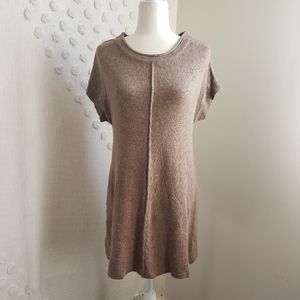 AiAOXi Tan Ssweater Dress